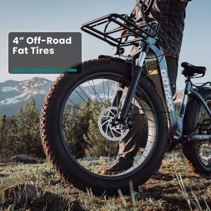 Alpine Fat Tire eBike - All-Terrain Adventure image 8