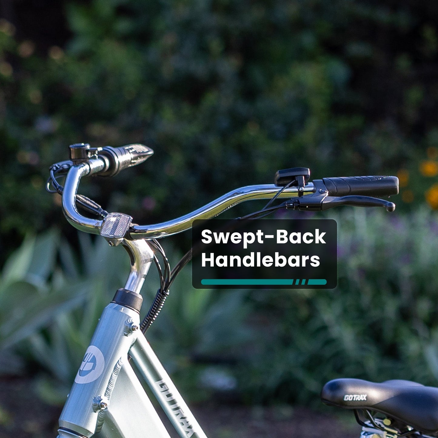 GOTRAX Aeroluxe Electric Beach Cruiser Bike: Stylish, Comfortable, Power-Assisted Rides