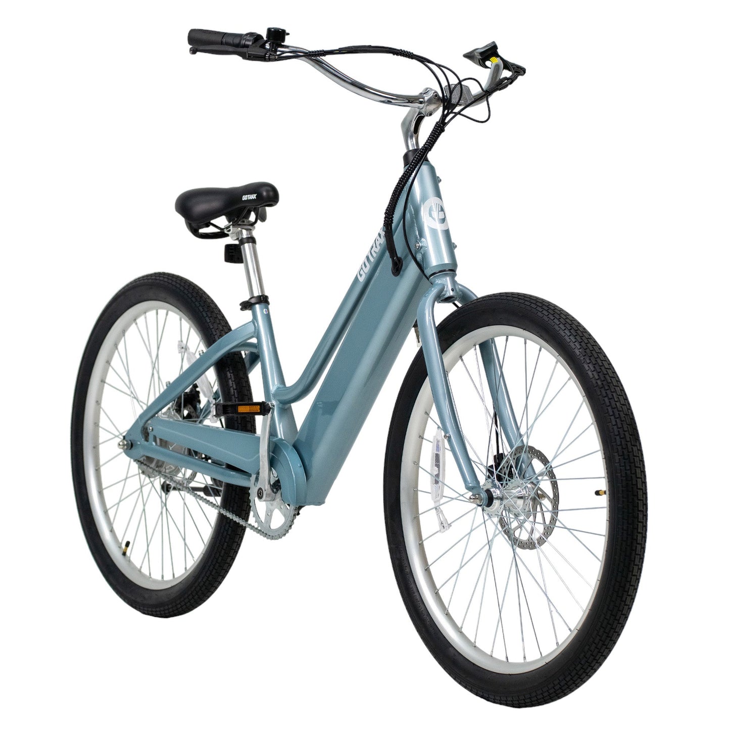GOTRAX Aeroluxe Electric Beach Cruiser Bike: Stylish, Comfortable, Power-Assisted Rides