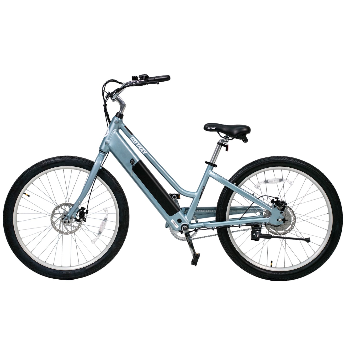 GOTRAX Aeroluxe Electric Beach Cruiser Bike: Stylish, Comfortable, Power-Assisted Rides