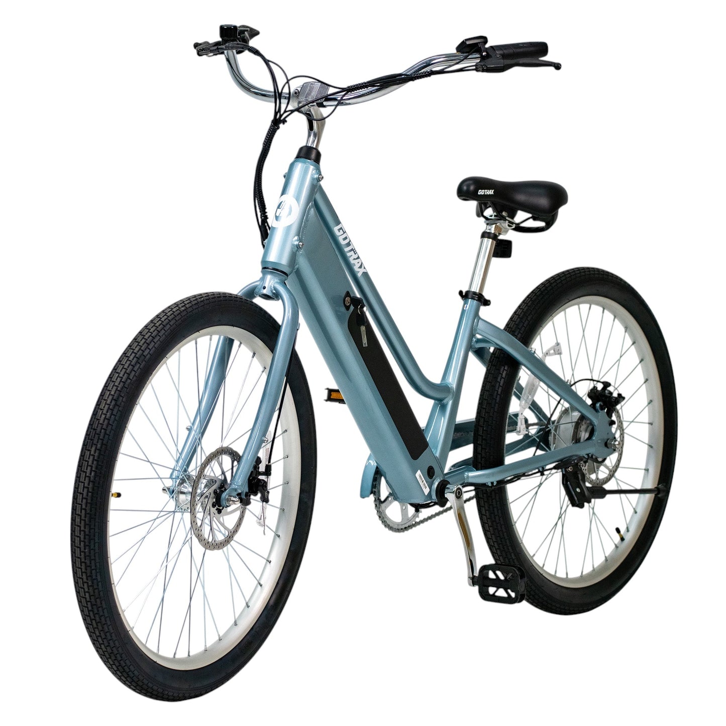 GOTRAX Aeroluxe Electric Beach Cruiser Bike: Stylish, Comfortable, Power-Assisted Rides