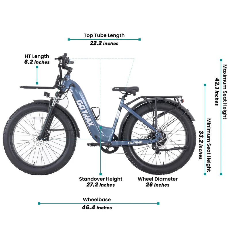 Alpine Fat Tire eBike - All-Terrain Adventure image 9