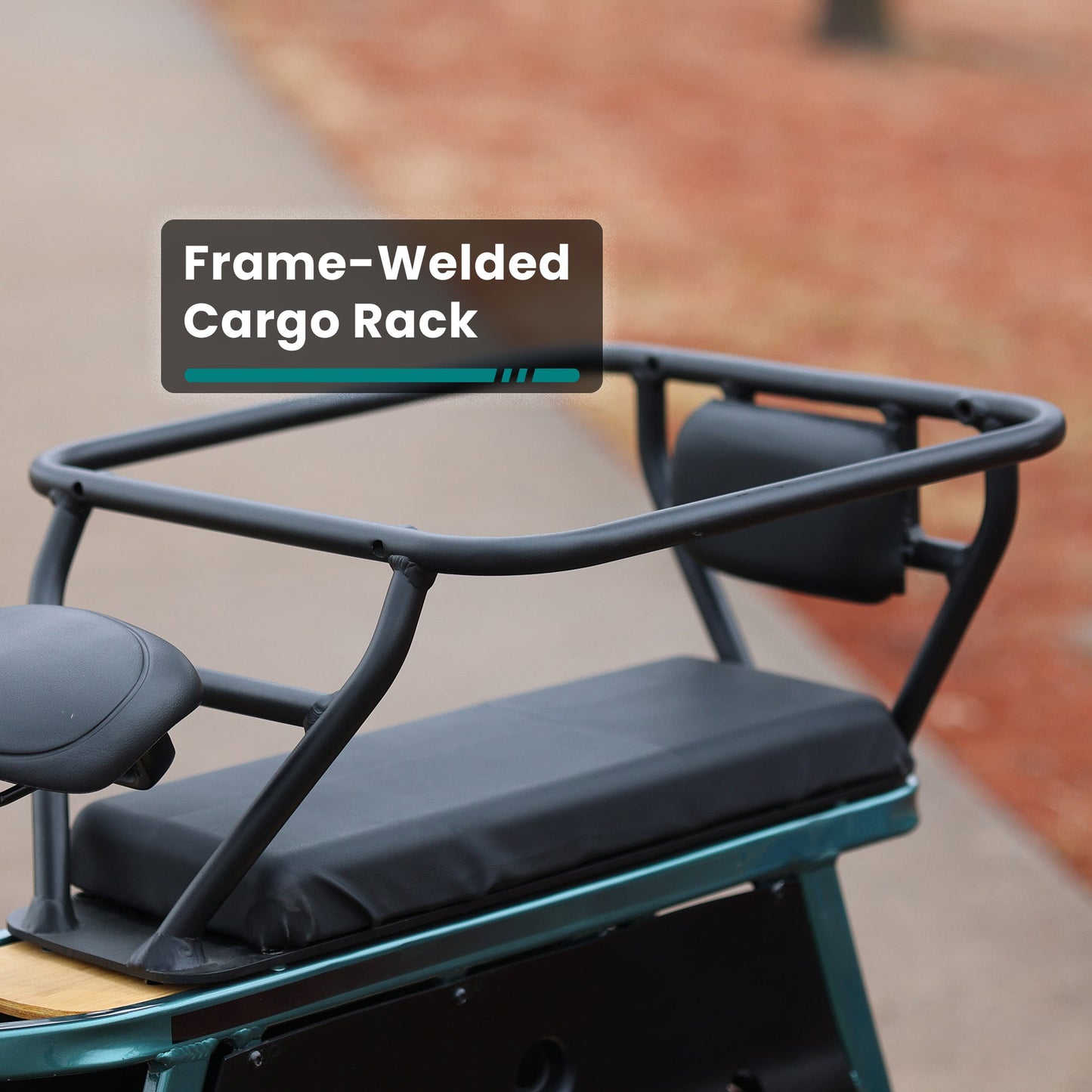 GoTrax Porter Electric Cargo Bike: Integrated Rear Rack, Versatile Commuter E-Bike