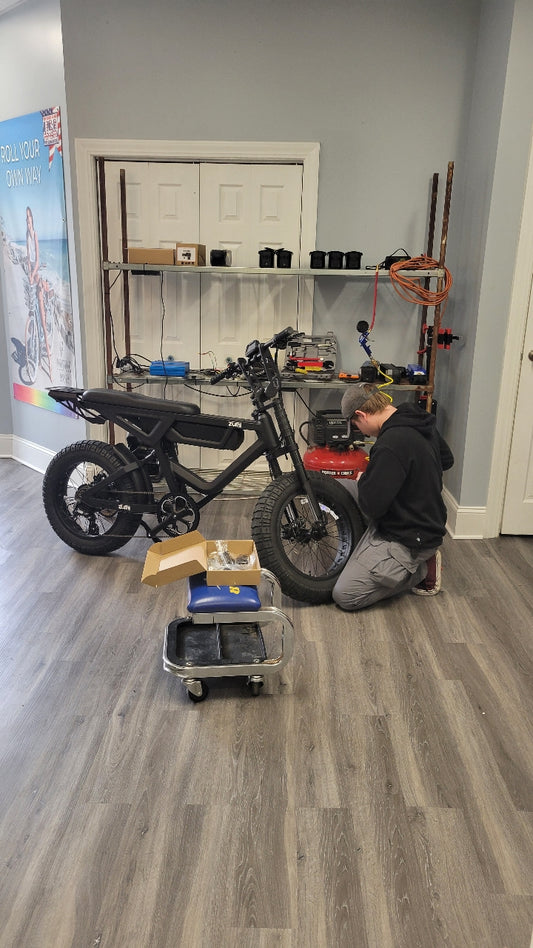 E-bike repair/tune-up
